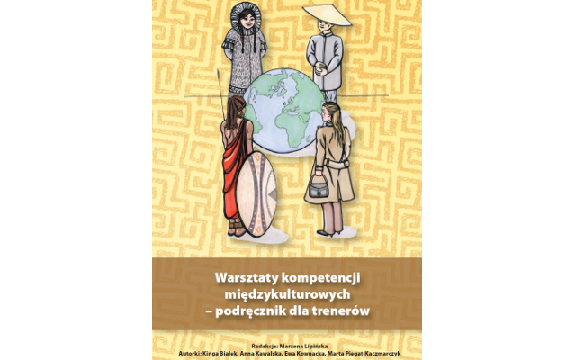 Okładka Warsztaty kompetencji międzykulturowych - podręcznik dla trenerów.