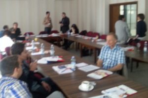 Na zdjęciu uczestnicy szkolenia „Doradztwo zawodowe - od diagnozy do ewaluacji - praktyczne wsparcie kadry szkół gimnazjalnych" w Rzeszowie / fot. R. Lorens.